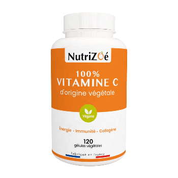 Vitamine C pure 120 gélules végétales